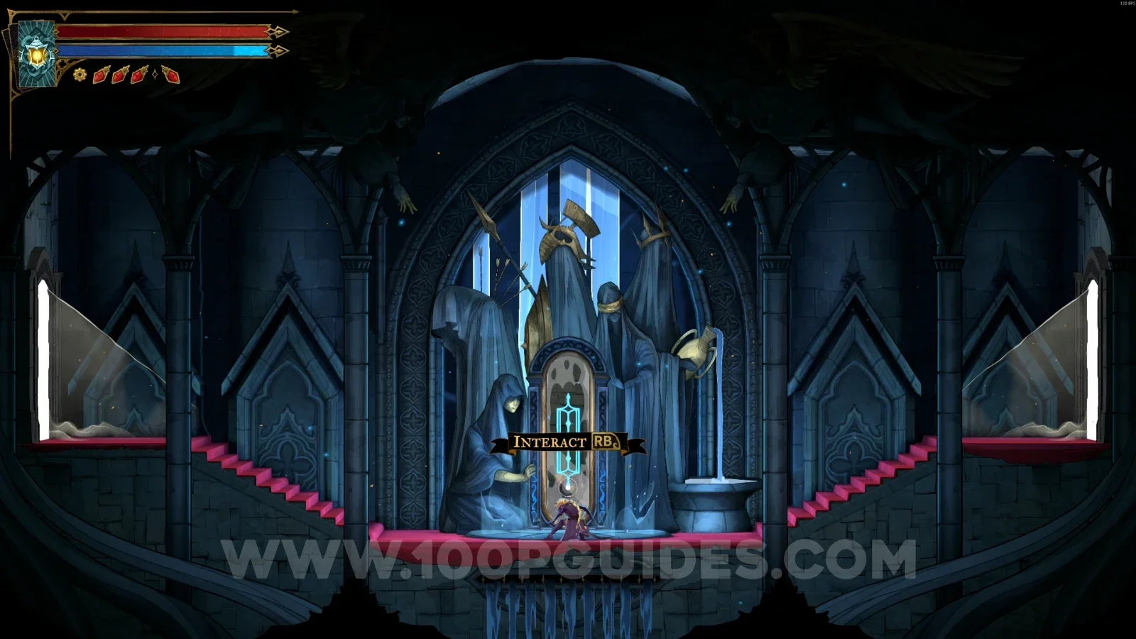 Castlevania Belmonts Curse Mirror Rooms: breaking the rune above the mirror in the teleported area