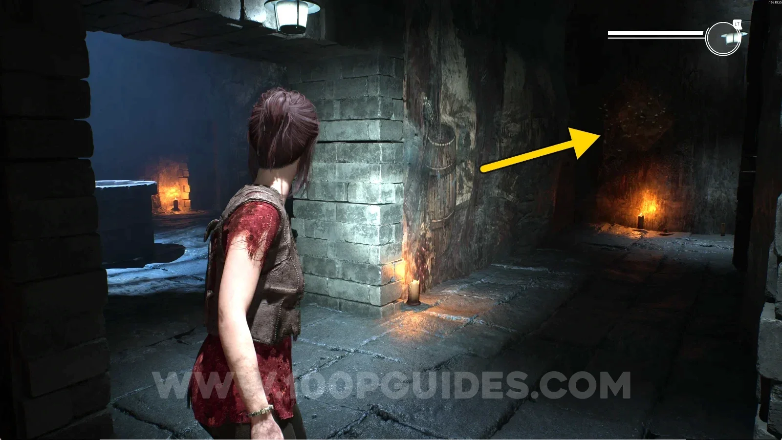 Remothered: Red Nuns Legacy Catacombs: the spot with moths next to the well