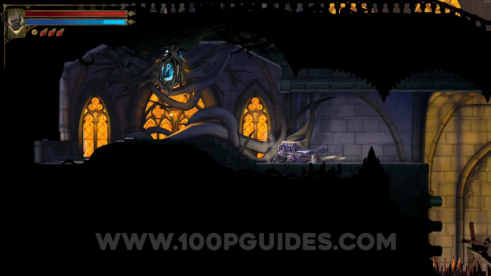 Castlevania Belmonts Curse Apse: Wise Heart Fragment #3 on the left of the lower platform