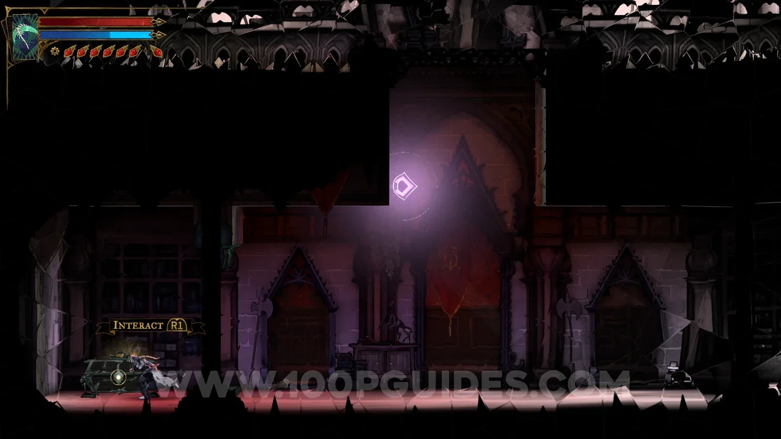Castlevania Belmonts Curse Steps Of Misdirection: completing the challenge before going down