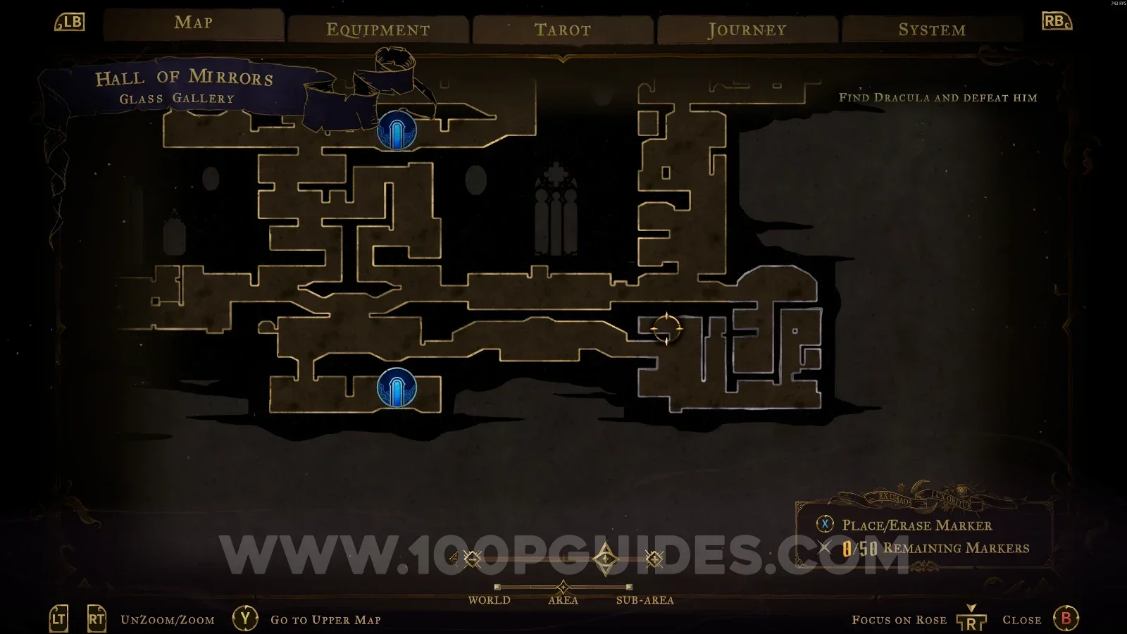 Castlevania Belmont's Curse Hall Of Mirrors: Glass Gallery, where The Temptress Guards The Hall Of Mirrors clue lies