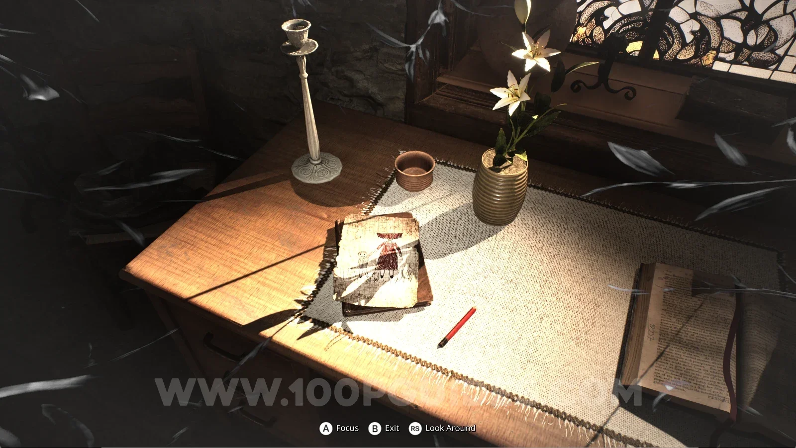 Remothered: Red Nuns Legacy Convent: using the power on the sketch for Retrocognition #15