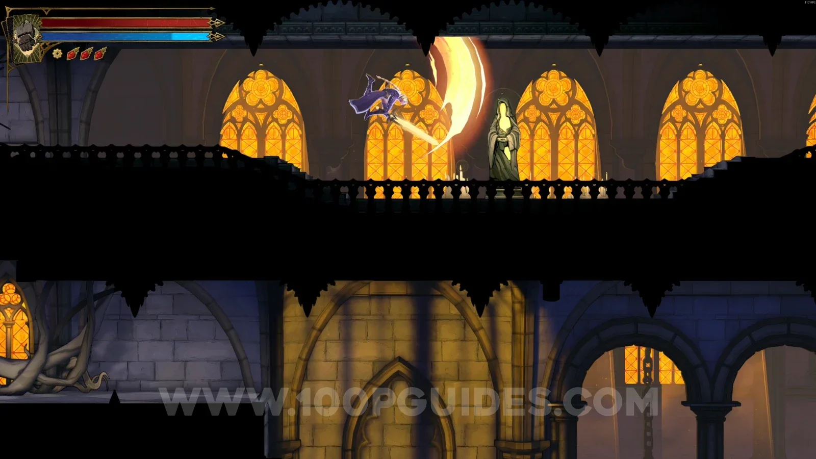 Castlevania Belmonts Curse Apse: XP Statue #18 in the marked area