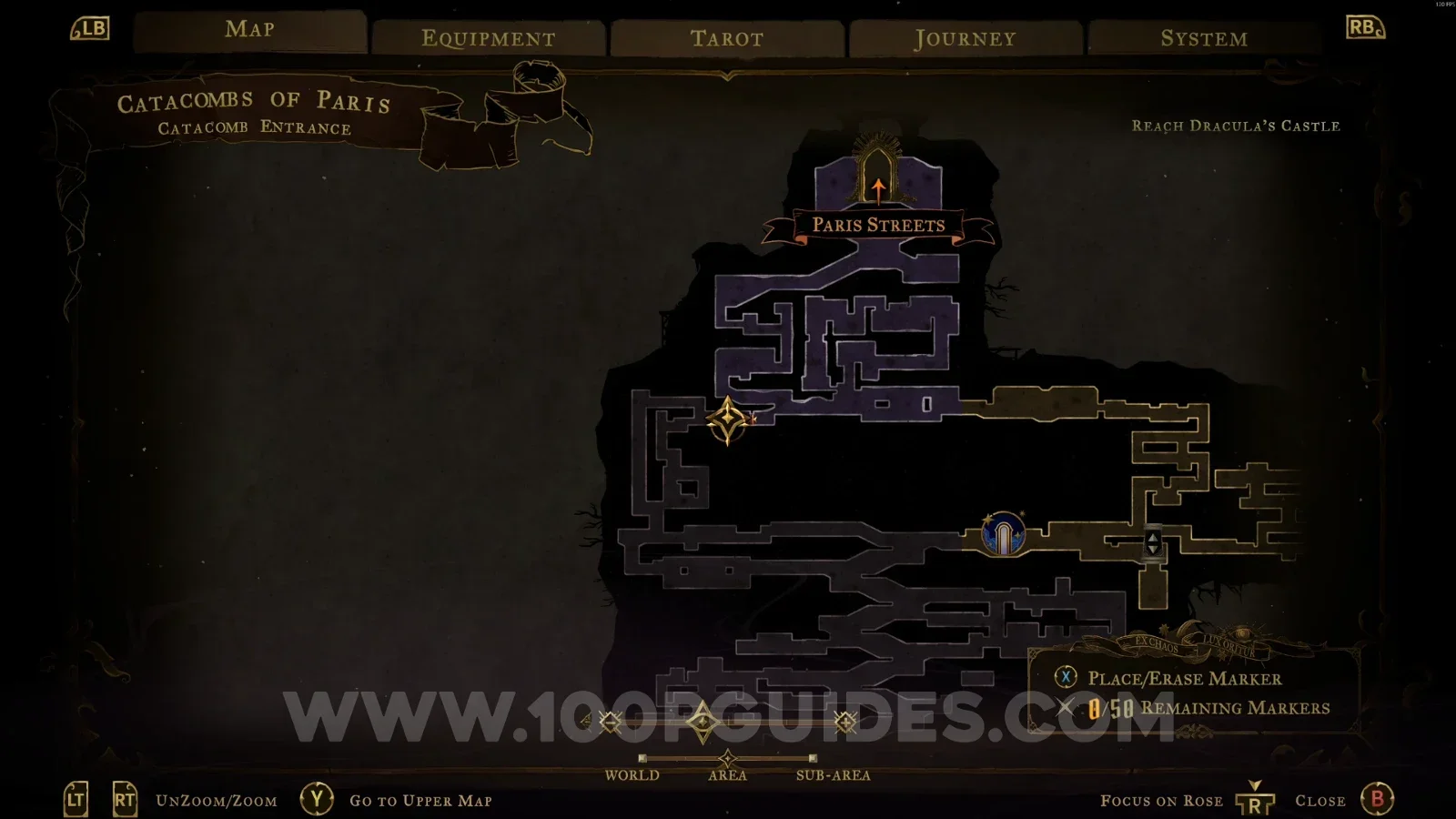 Castlevania Belmonts Curse Catacomb Entrance: reaching Relic #1 Specter's Whisper from the other side