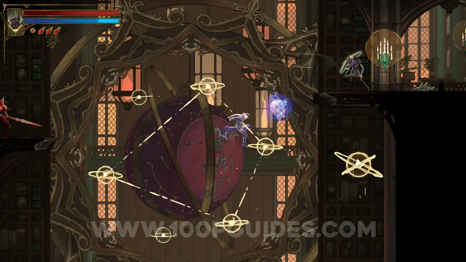 Castlevania Belmonts Curse Library: following the single path through the Durandal secret room
