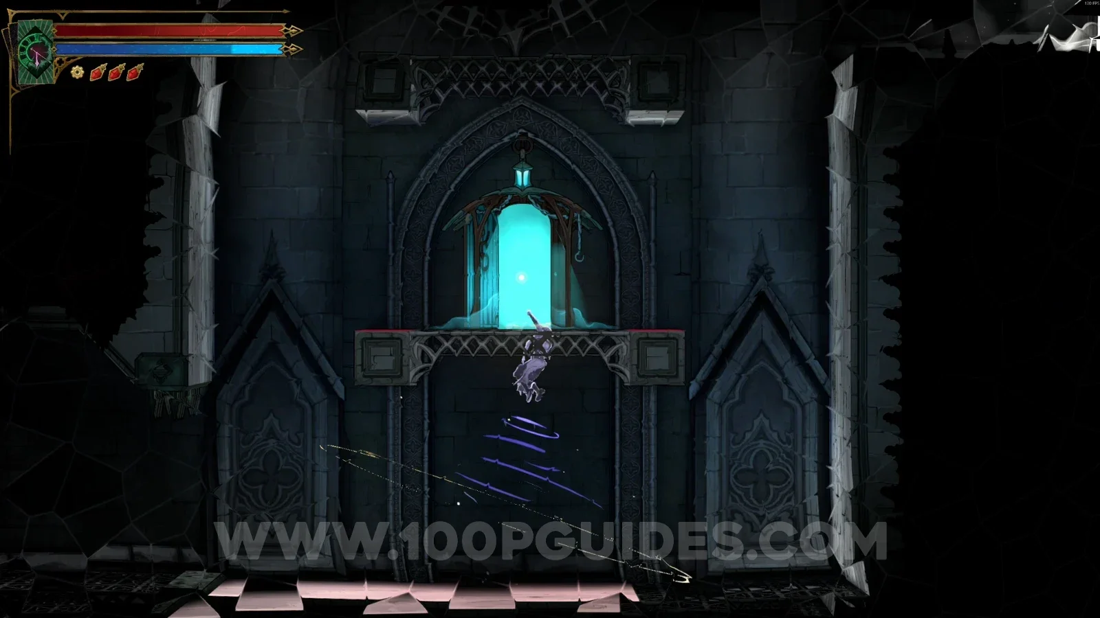 Castlevania Belmonts Curse In-Between: Ferryman's Wharf in the marked area