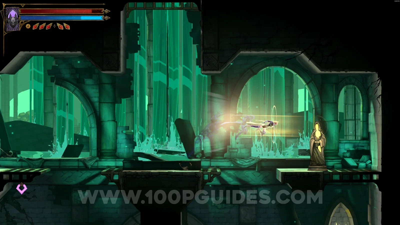Castlevania Belmont's Curse Serpents' Lair: XP Statue #14 on the right side of the area