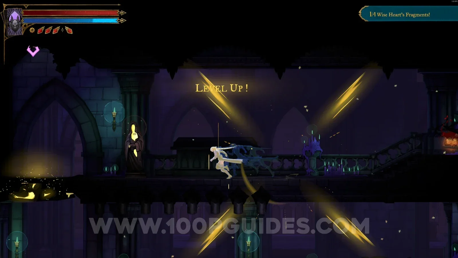 Castlevania Belmonts Curse Chapel Of Patience: XP Statue #110 in the marked area