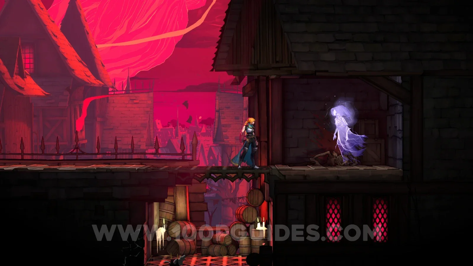 Castlevania Belmont's Curse: the A Lever For The Well clue found in the Ruined Market of Paris Streets