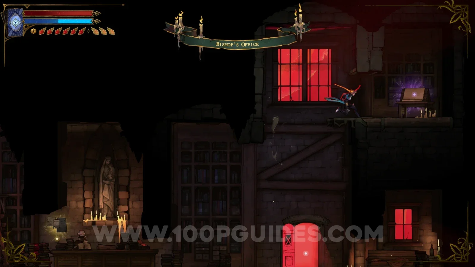 Castlevania Belmont's Curse: the Catacomb Relic clue found in the Bishop's Office, Paris Streets