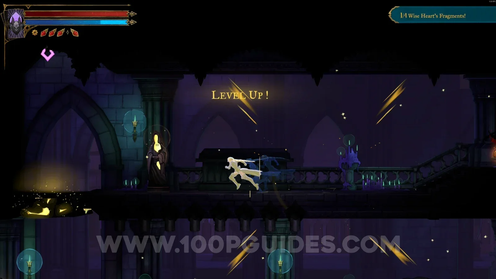 Castlevania Belmonts Curse Chapel Of Patience: XP Statue #5 to the left of the Wise Heart Fragment