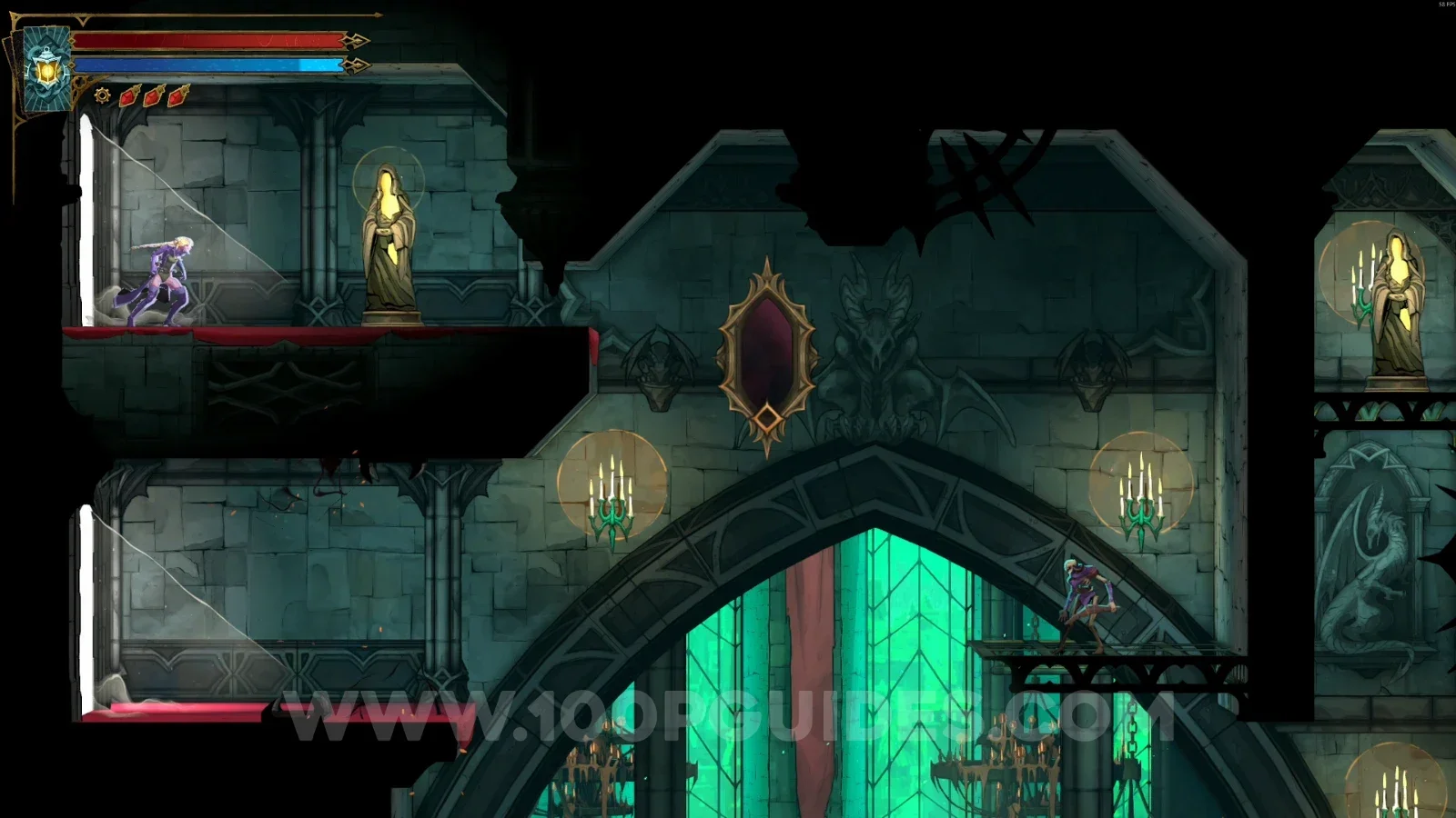 Castlevania Belmonts Curse Ballrooms: XP Statue #79 reached with the frame