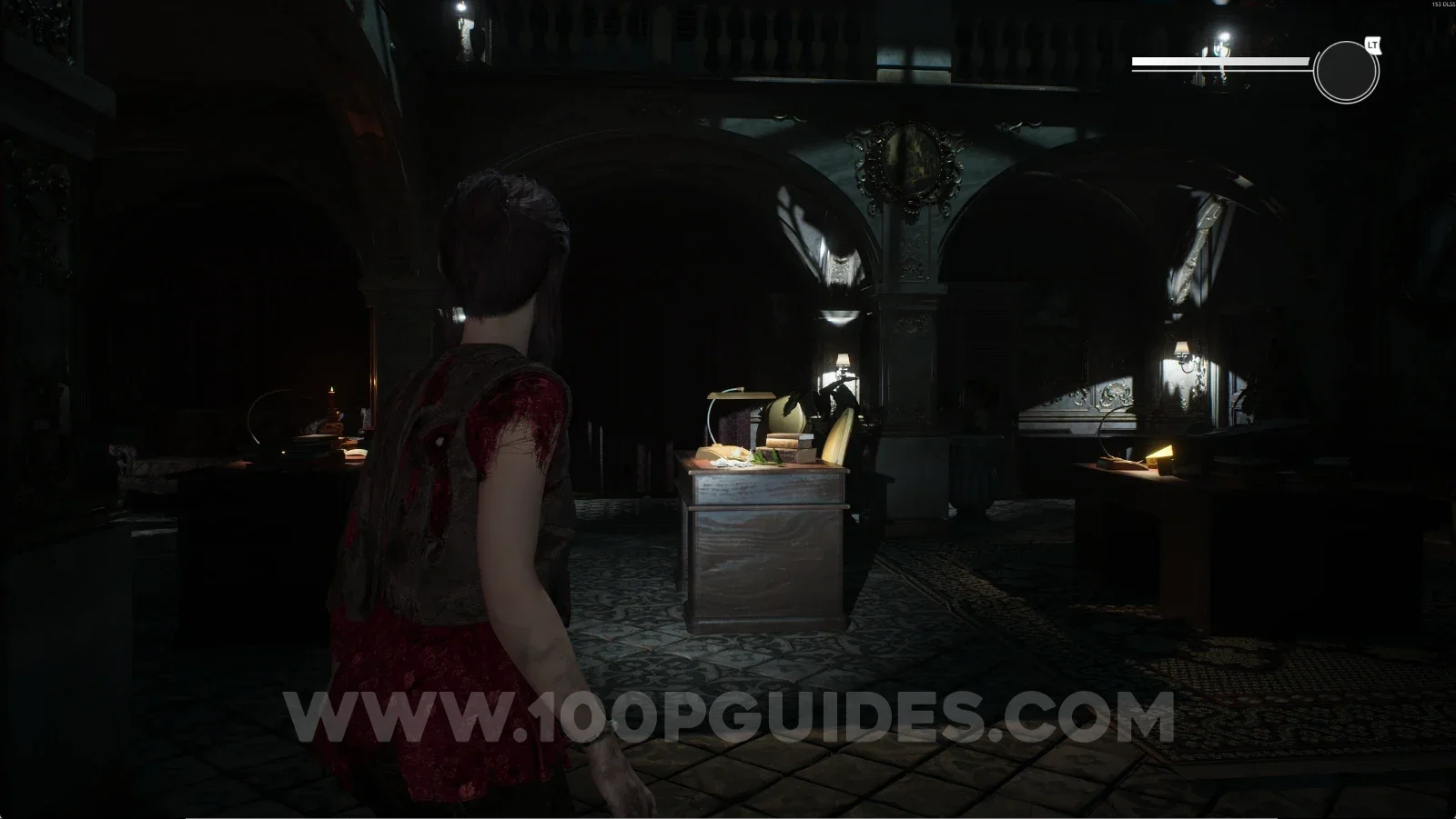Remothered: Red Nuns Legacy Noble Wing: the lily right in front after the cutscene