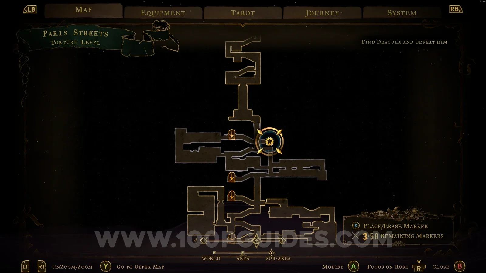 Castlevania Belmont's Curse Prison Tower: making the way through the Torture Level room to Wise Heart Fragment #3