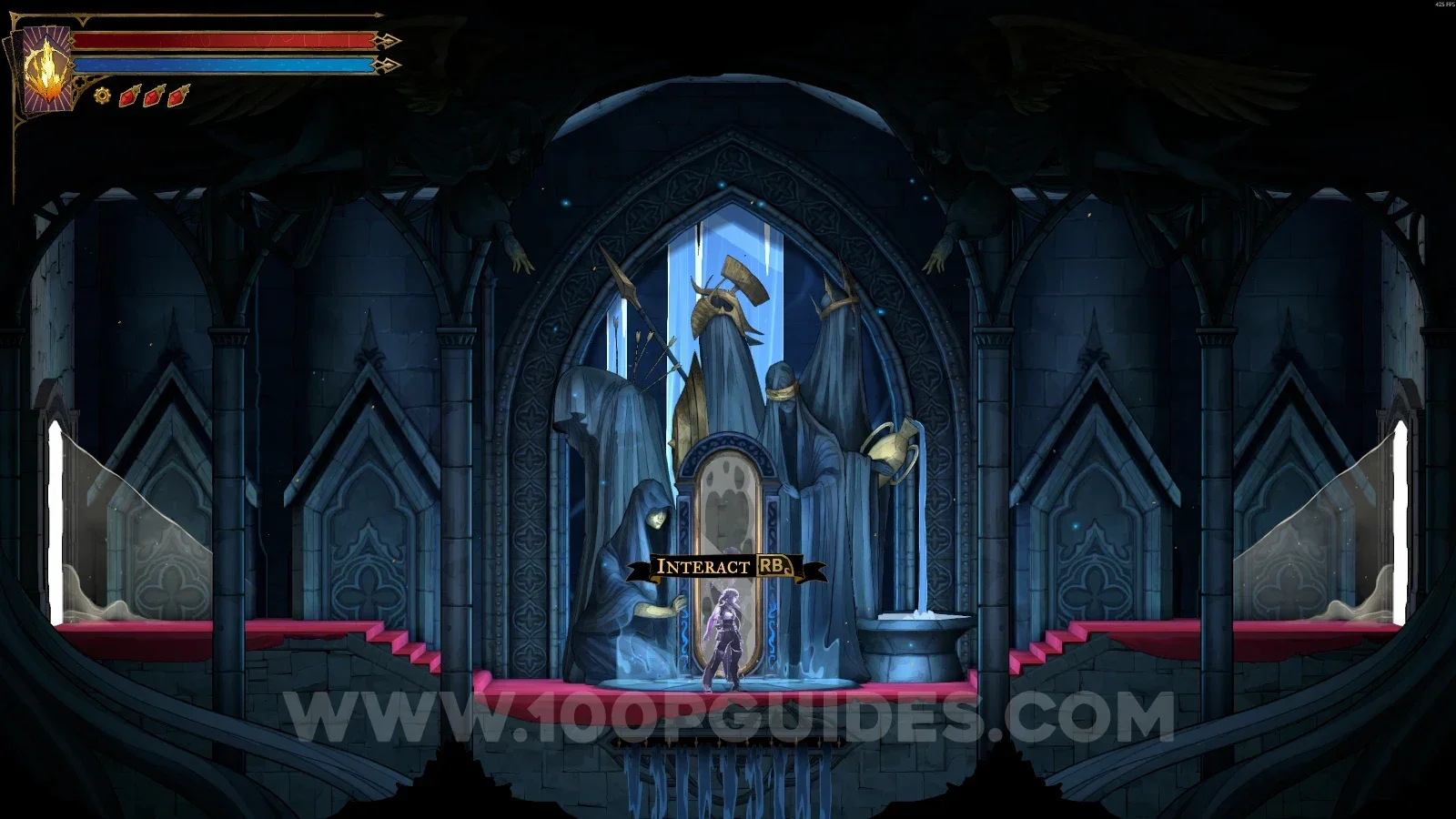 Castlevania Belmonts Curse Main Hall: Mirror Of Life #12 pickup in the Entrance Corridor