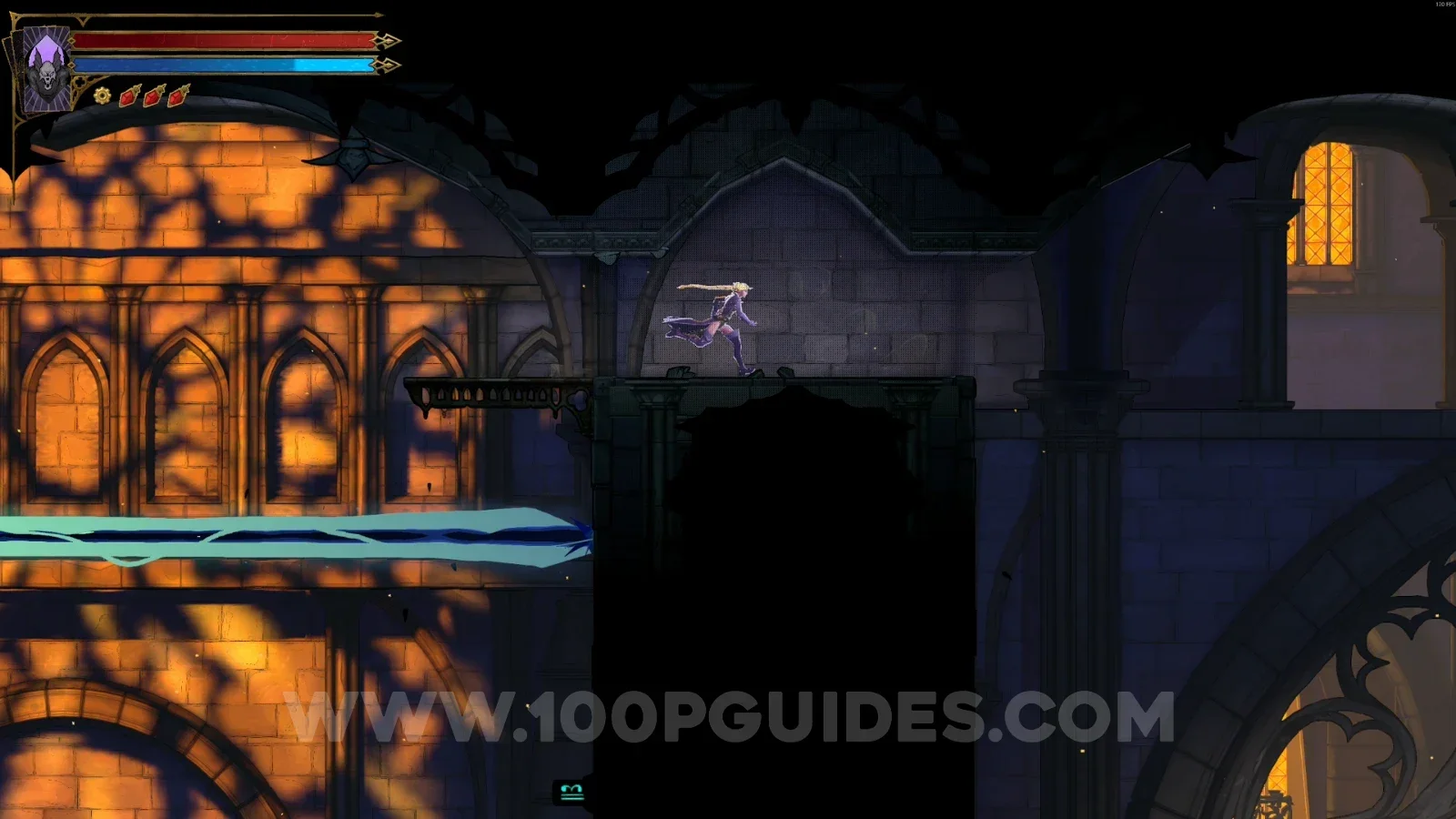 Castlevania Belmonts Curse Narthex: breaking the wall on the right side at the top of the area