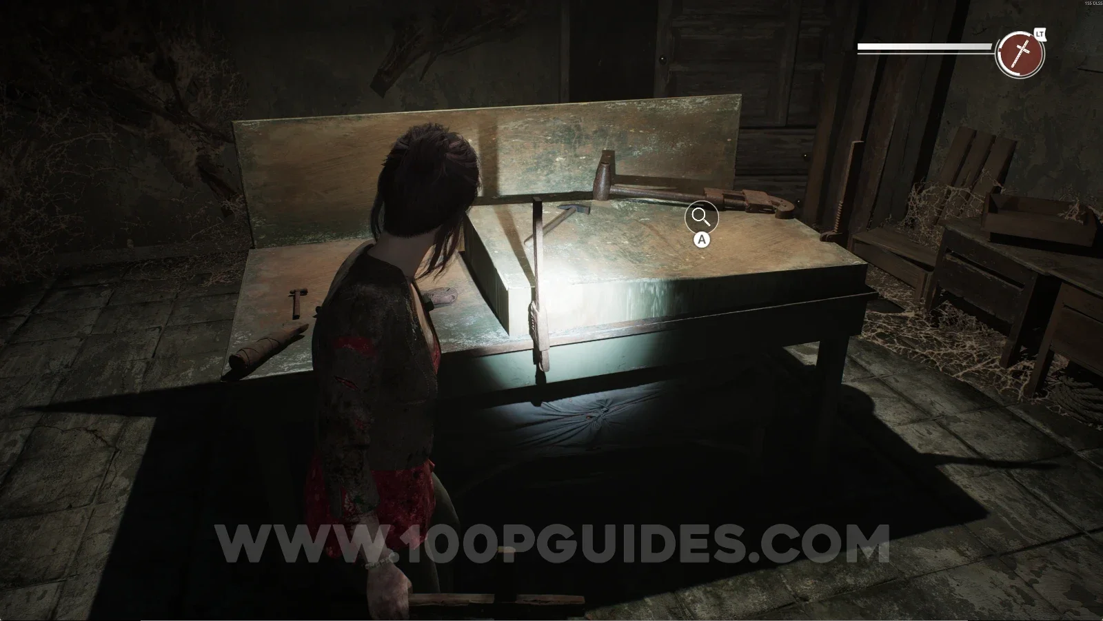 Remothered: Red Nuns Legacy: the room with the workbench for repairing the Broken Doll