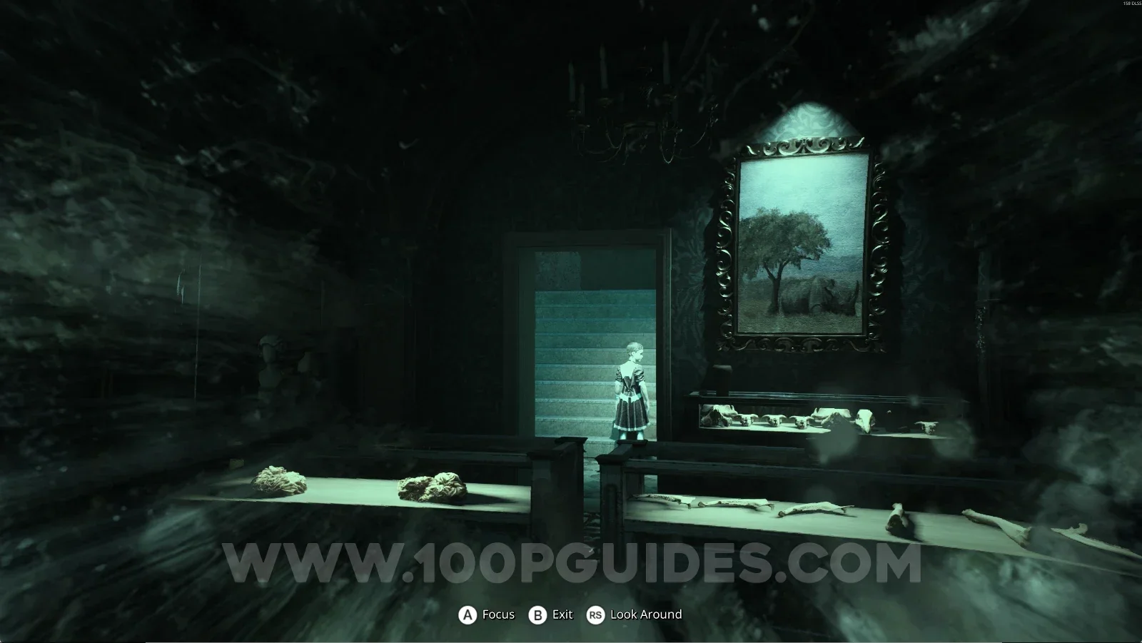 Remothered: Red Nuns Legacy: using the power on the agata near the stairs