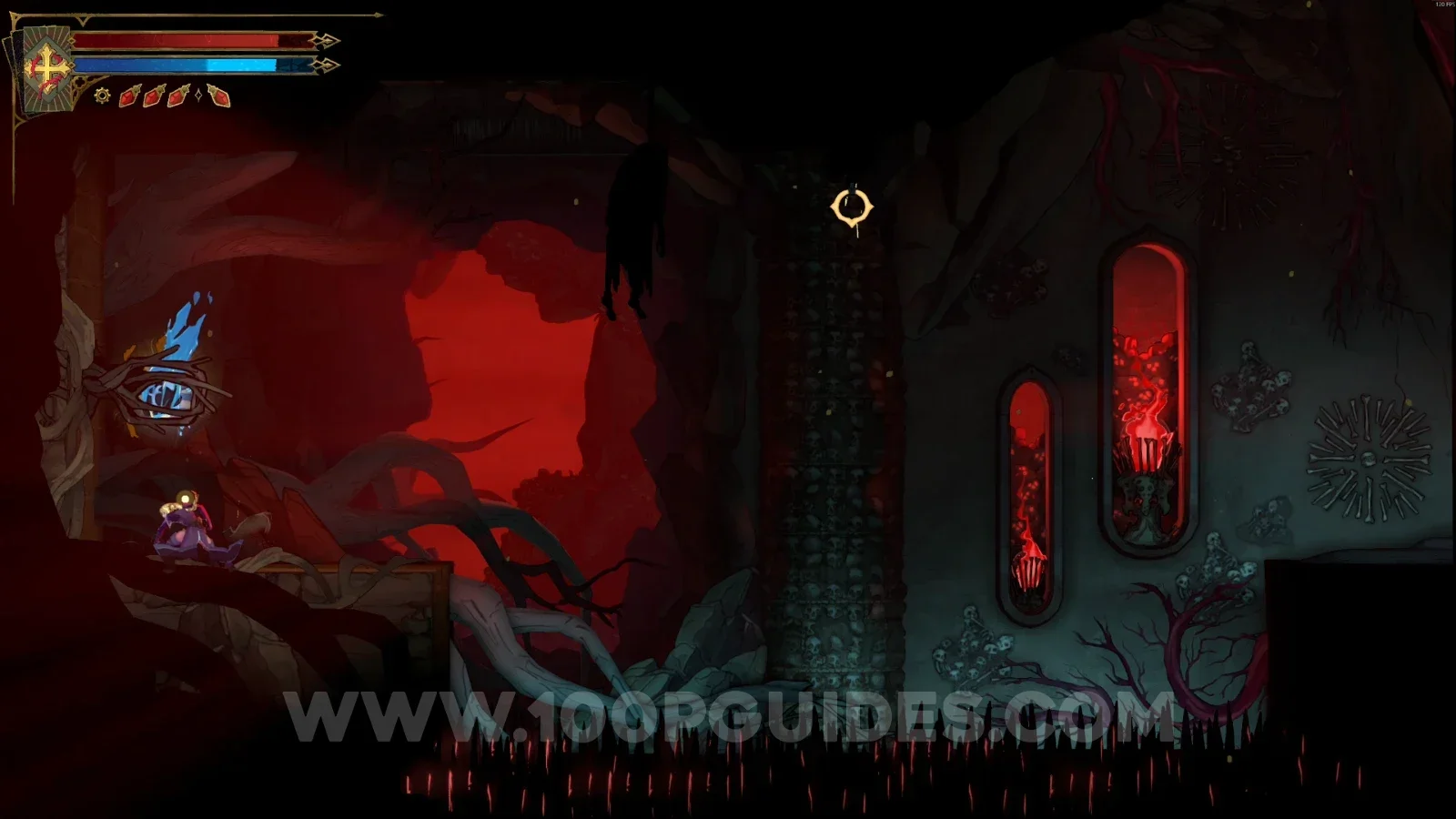 Castlevania Belmonts Curse Throat Of Hell: Wise Heart Fragment #2 on the left side