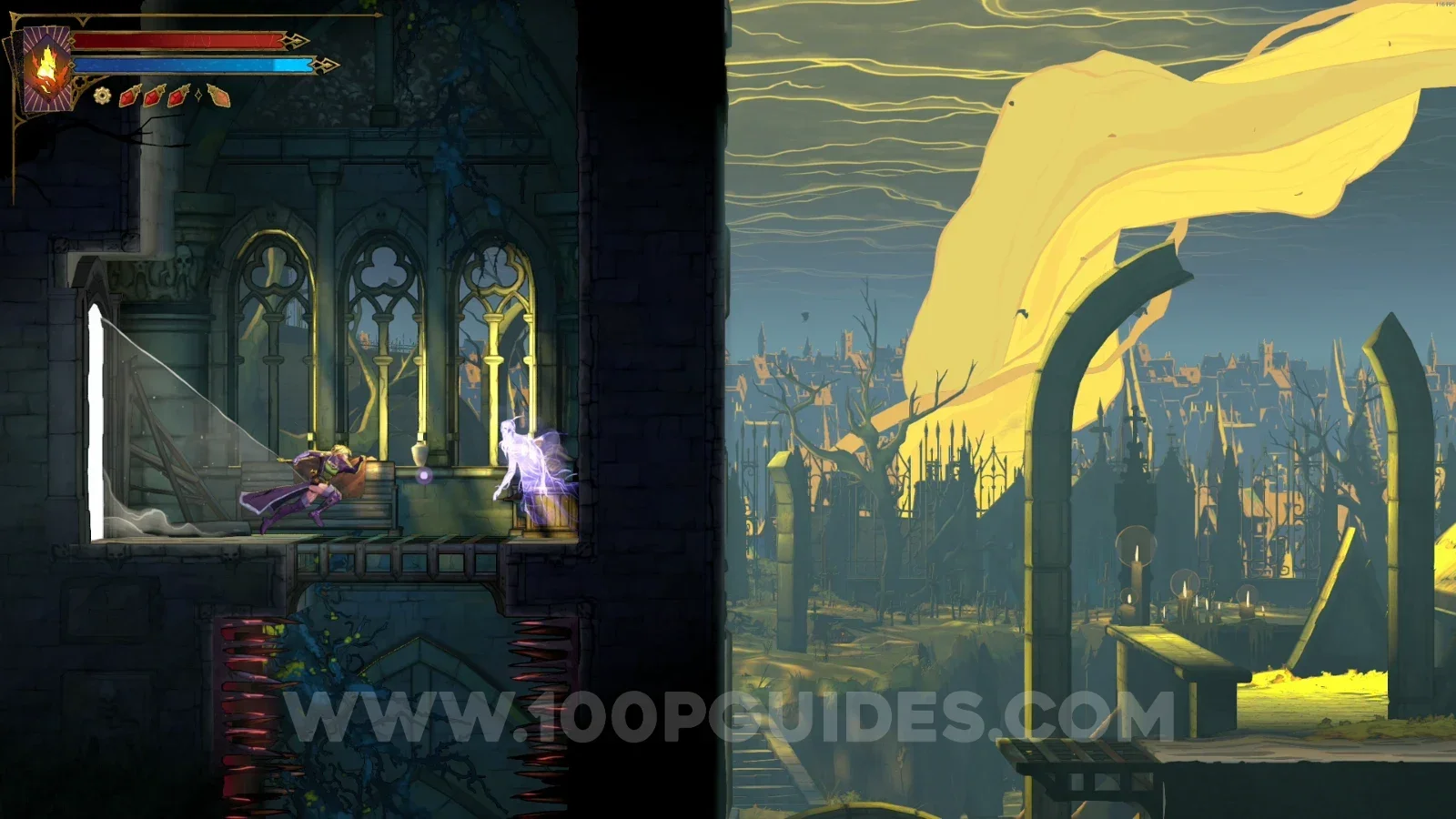 Castlevania Belmont's Curse Fountain Of The Innocents: Clue The Prophetess found in the marked area