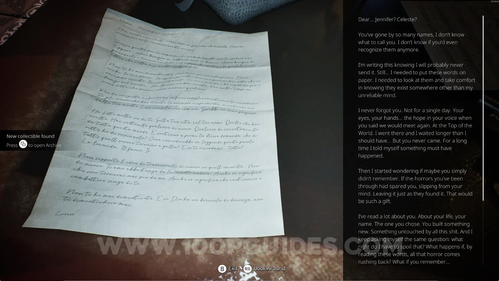 Remothered: Red Nuns Legacy Noble Wing: the file on the left of the bag
