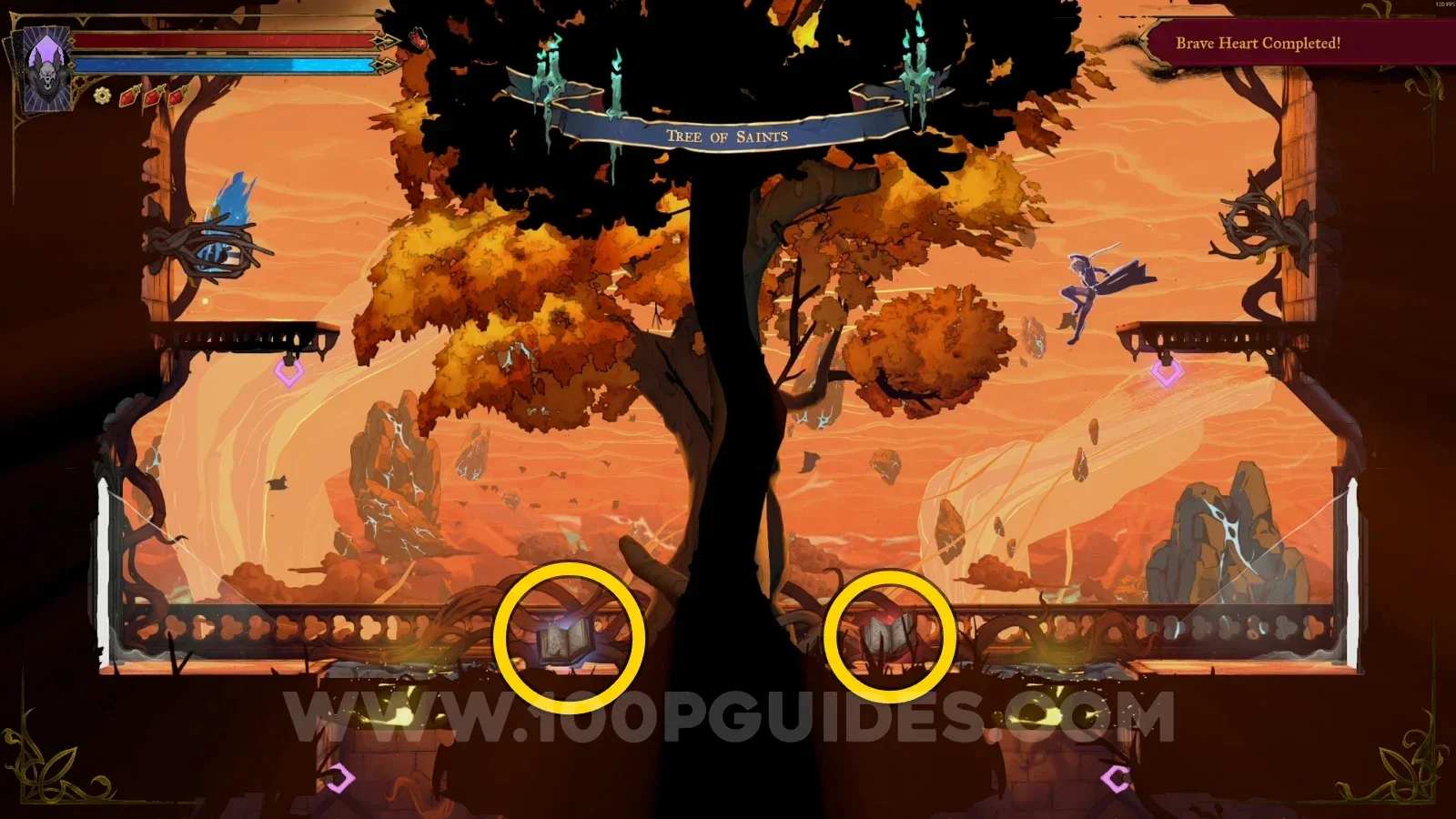 Castlevania Belmonts Curse Tree Of Saints: Red Book #14 reached by climbing the Small Tower on the right side