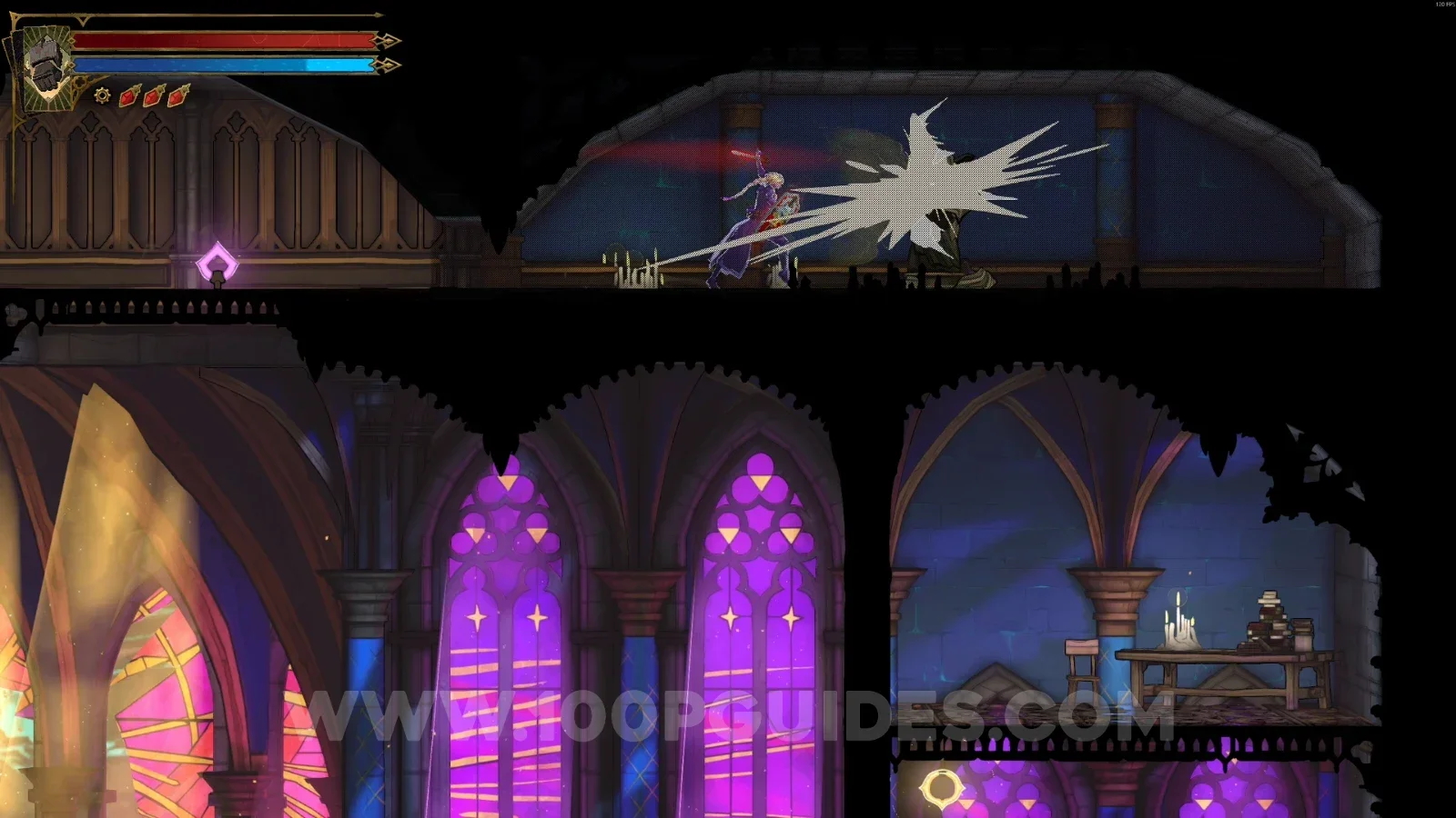 Castlevania Belmonts Curse Chapel: XP Statues #116 and #117, one on each side of the secret room