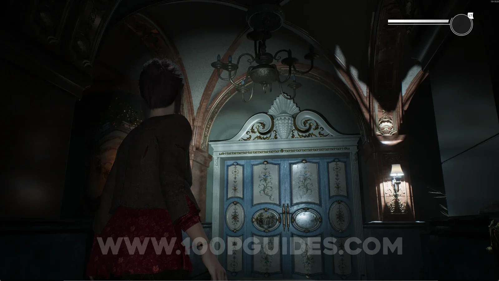 Remothered: Red Nuns Legacy: the bathroom on the left side of the Reception Hall