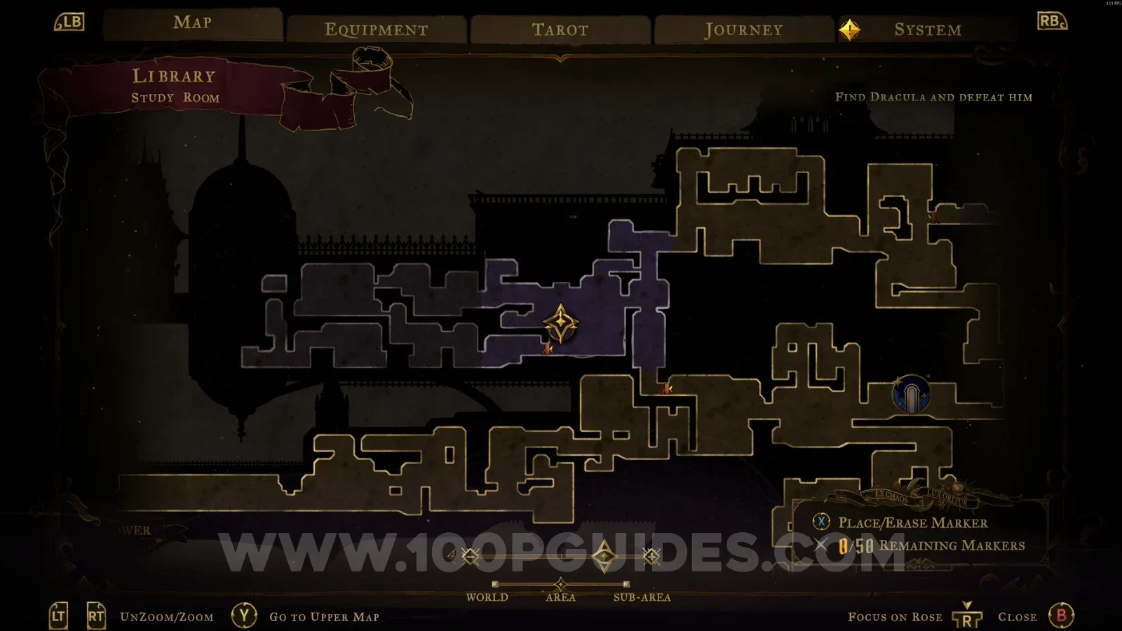 Castlevania Belmont's Curse Study Room: using the Arcane Whip to launch upward toward Wraith's Tear