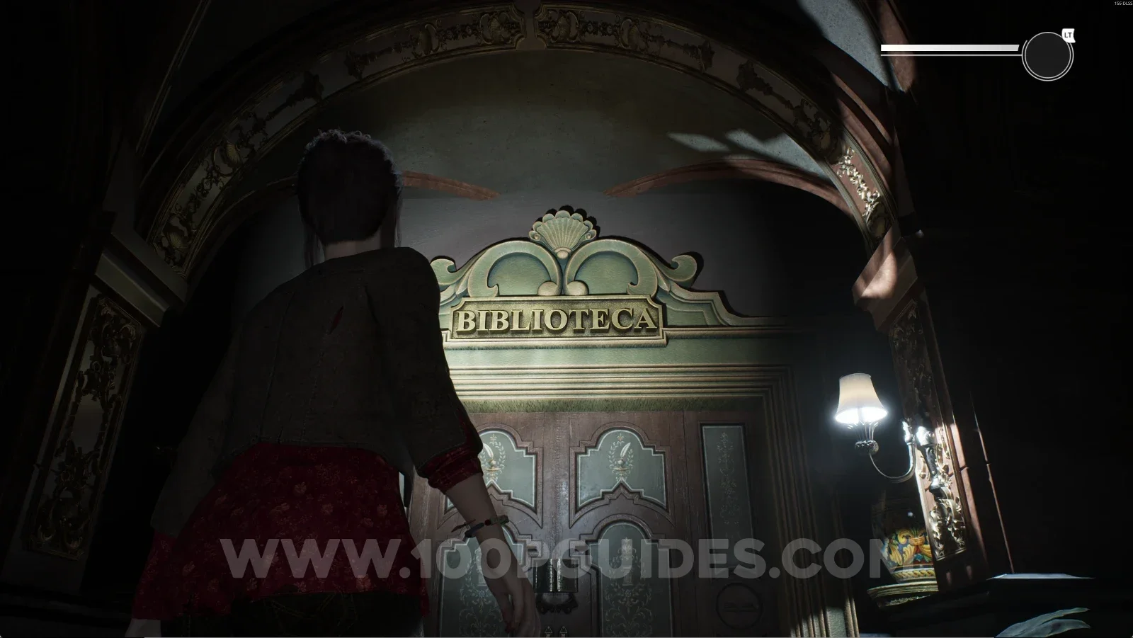 Remothered: Red Nuns Legacy: returning to the Library with the door handle