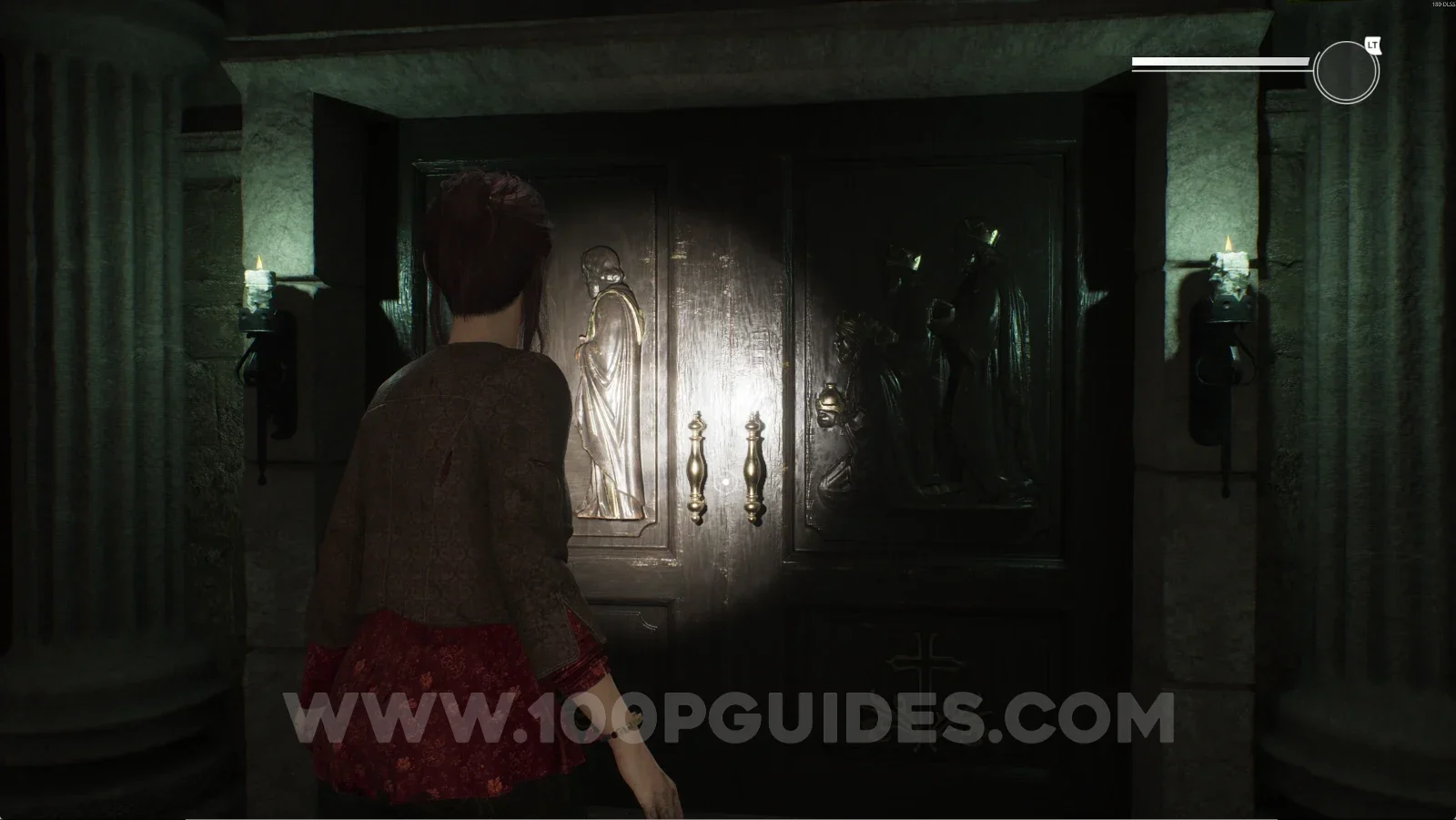 Remothered: Red Nuns Legacy Convent: the large door right next to the crib