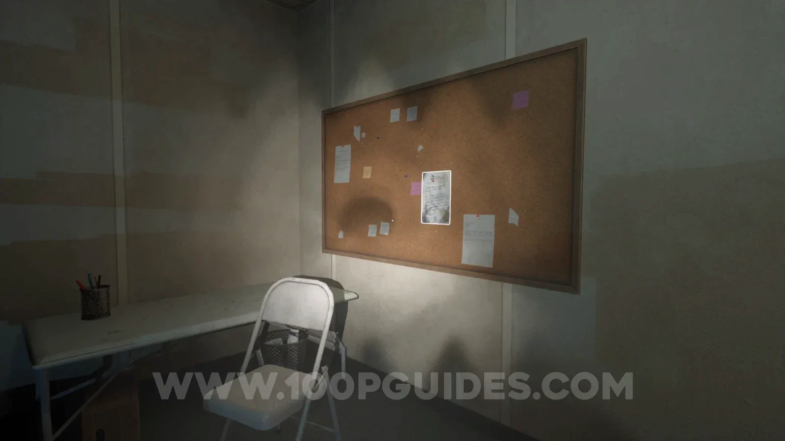 Terrible Lizards Chapter 3: Site Phoenix note in the small back room of the building with the key