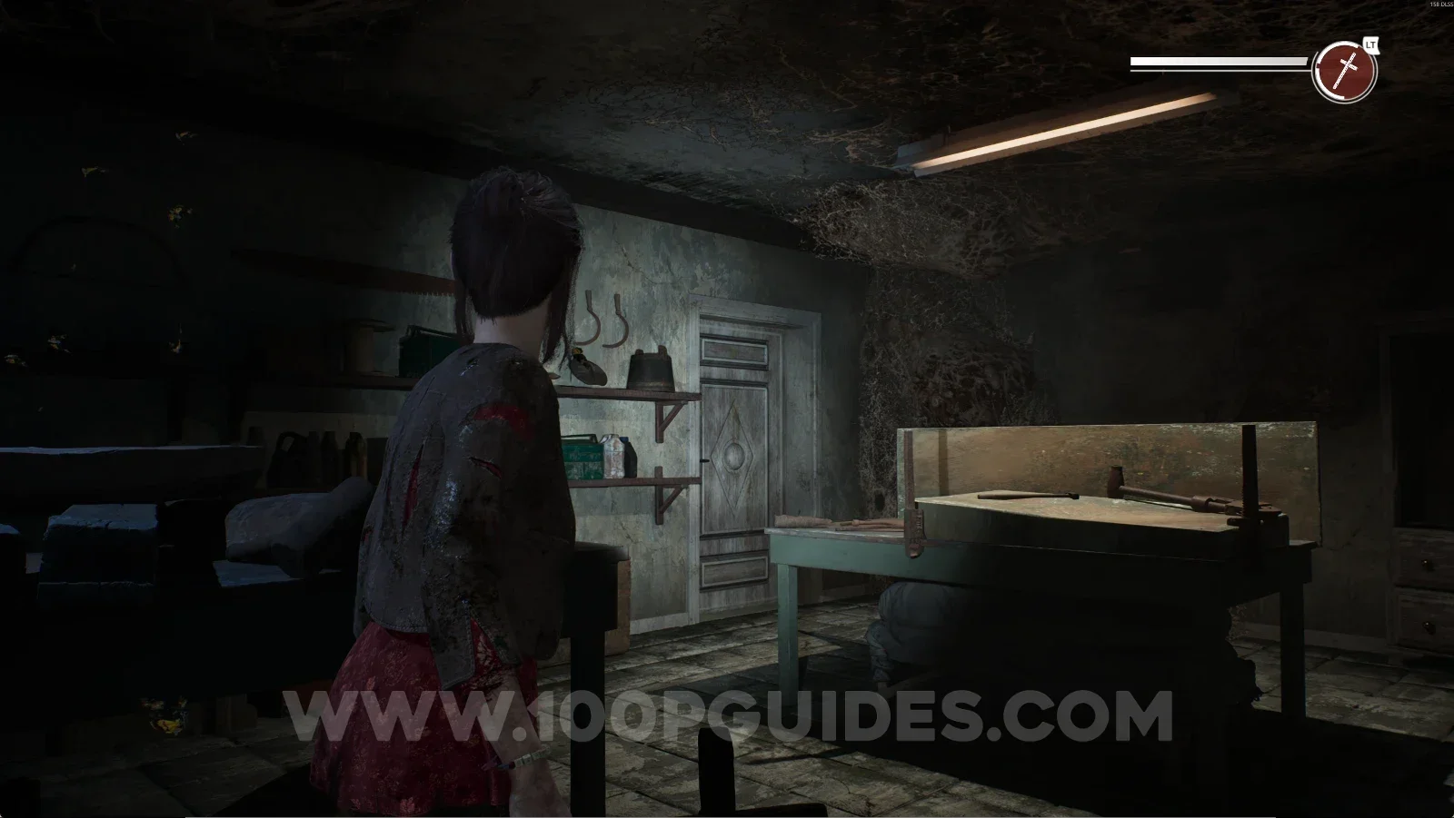 Remothered: Red Nuns Legacy Residential Wing: going through the unblocked door