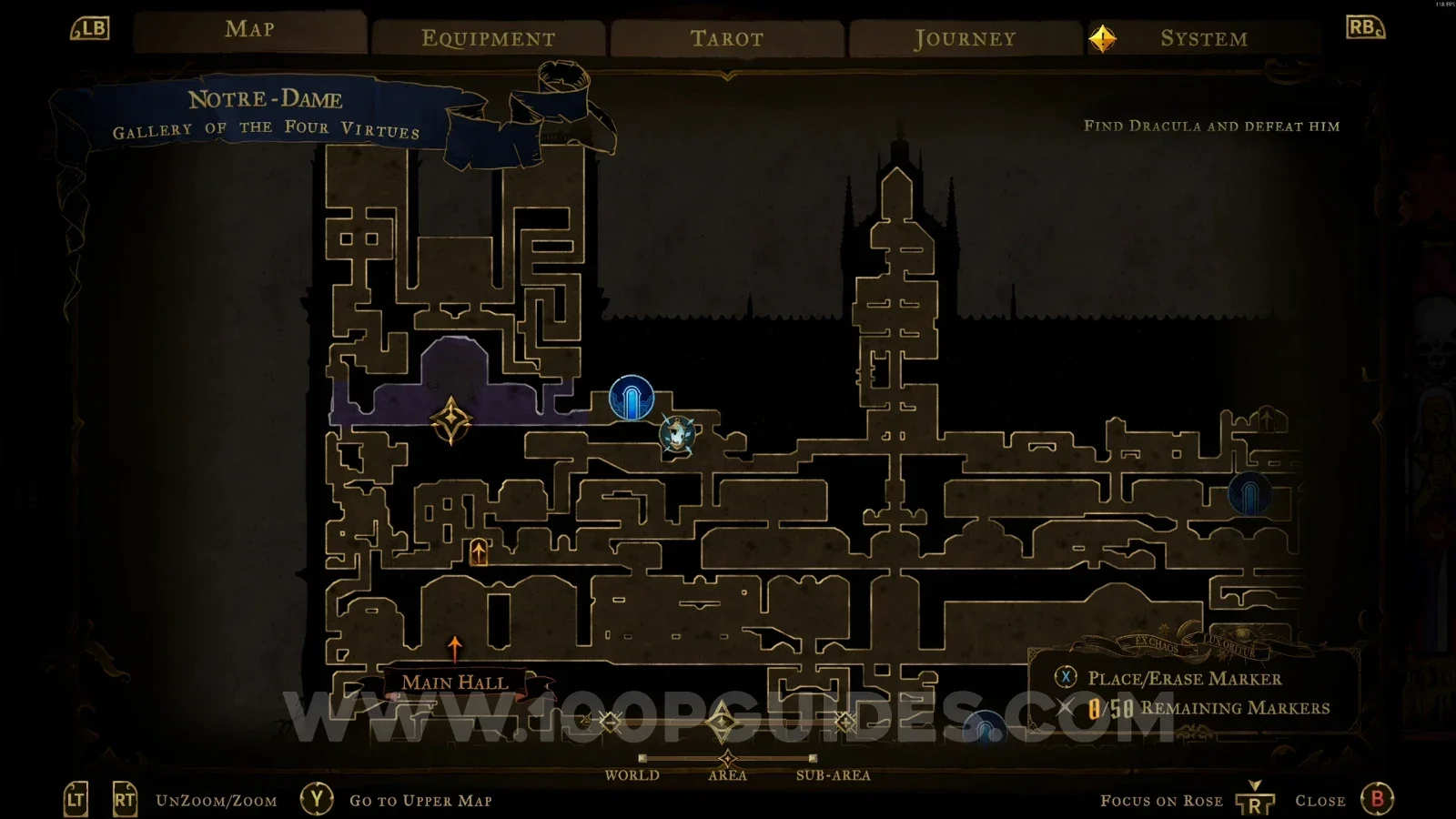 Castlevania Belmonts Curse Notre-Dame: the first stained glass window, used with Infernal Pyre equipped