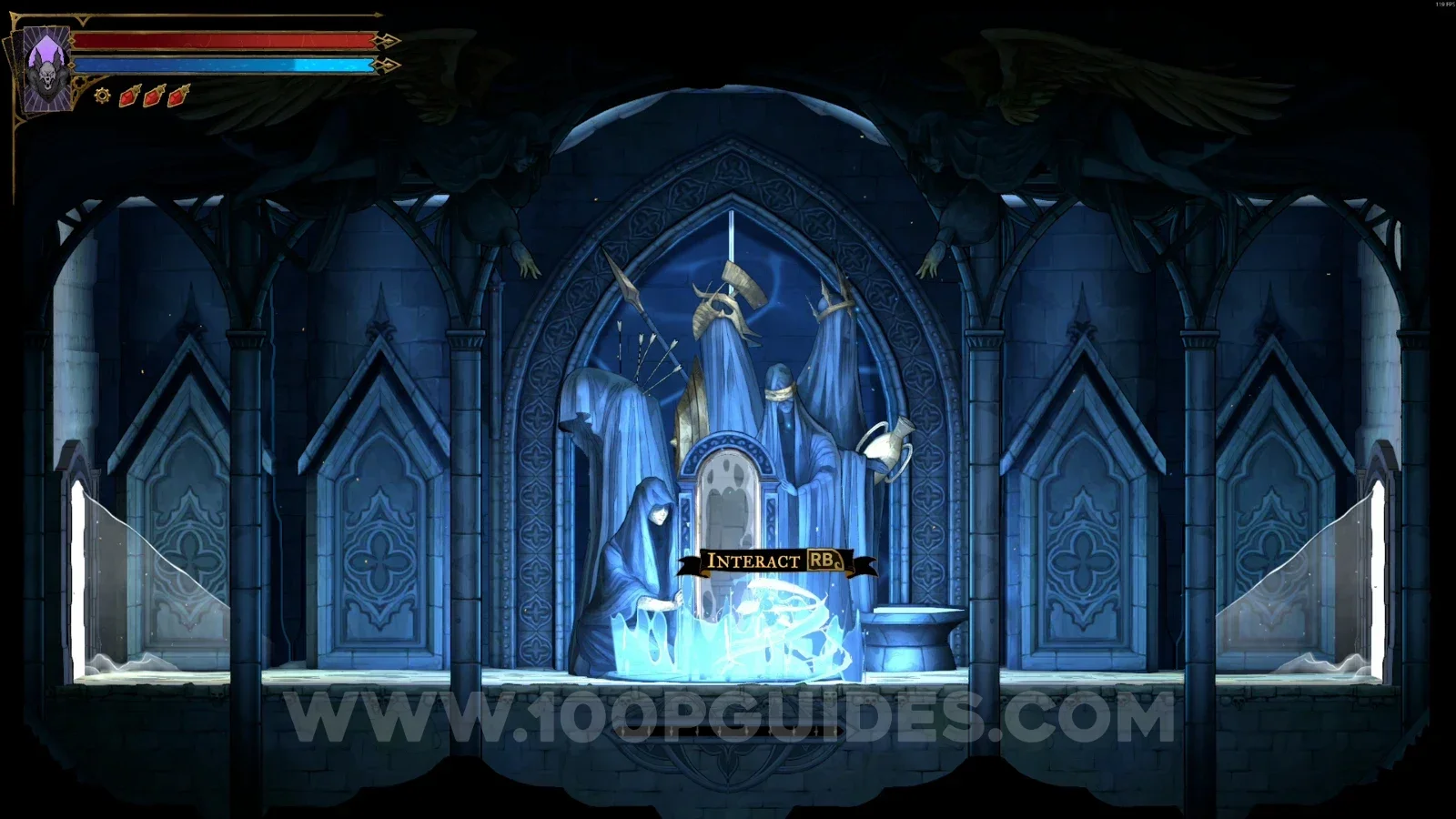 Castlevania Belmont's Curse Pauper's Grave: Mirror Of Life #2 in the marked area