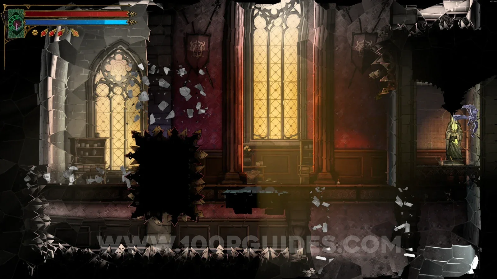 Castlevania Belmonts Curse Dead-End Tower: XP Statue #16 inside the secret room on the right