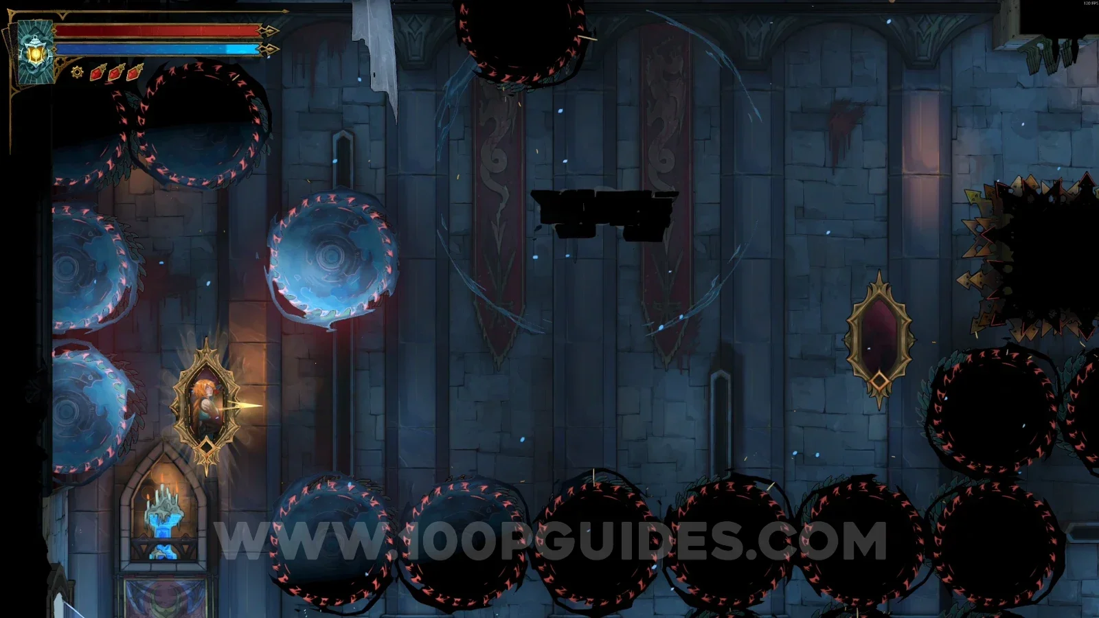 Castlevania Belmonts Curse Old Gallery: using the painting again to go around the area