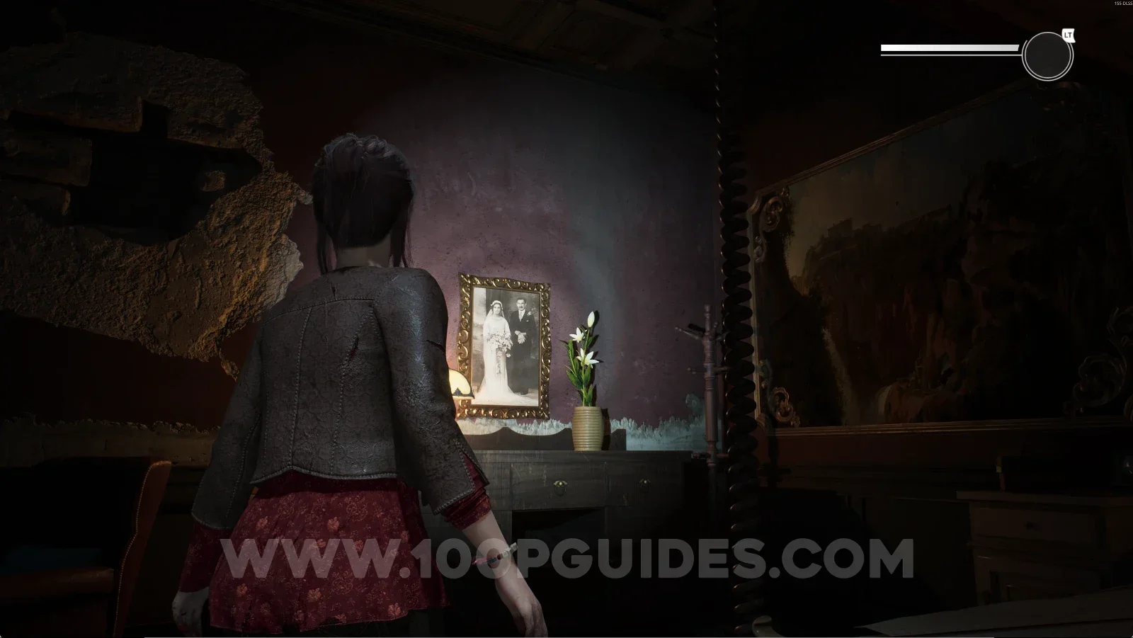 Remothered: Red Nuns Legacy Residential Wing: the painting in the room on the left, Retrocognition #19