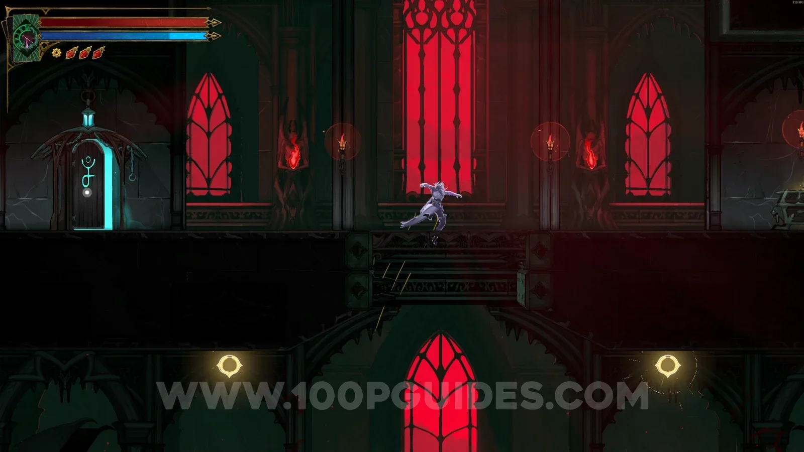 Castlevania Belmonts Curse Sanctuary Of Solitude: entering the Ferryman's Wharf after pulling both levers