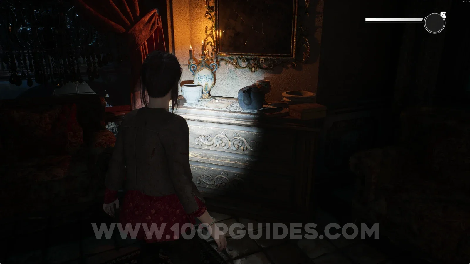 Remothered: Red Nuns Legacy: following the second floor corridor to the end