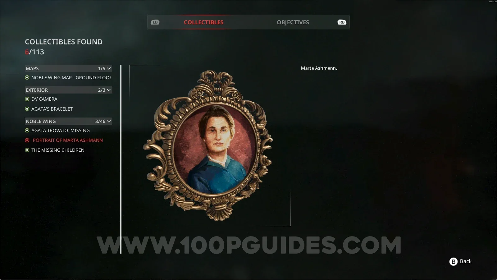 Remothered: Red Nuns Legacy Noble Wing #3: Portrait Of Marta Ashmann collectible