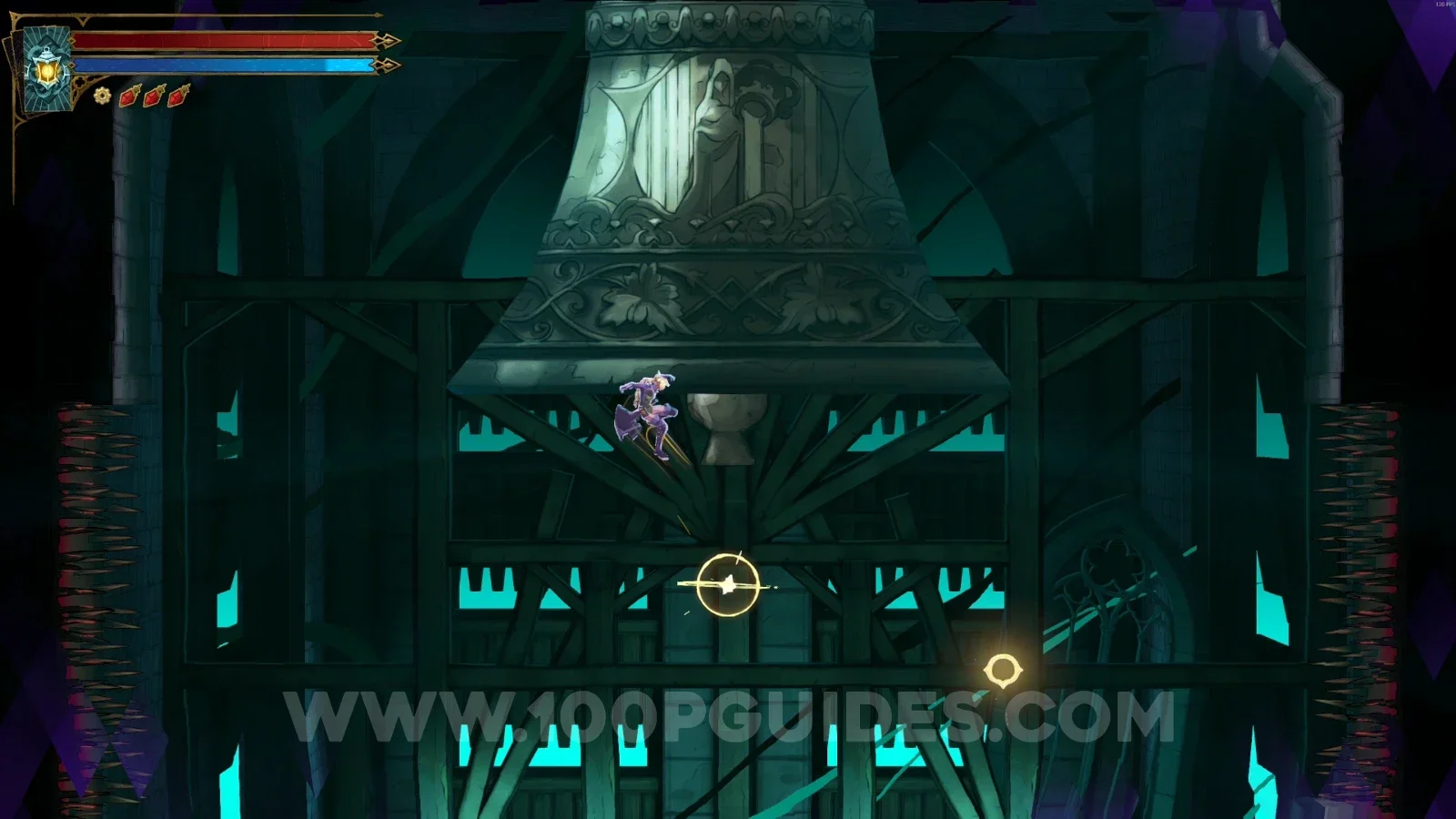 Castlevania Belmonts Curse Notre-Dame: ringing the bell after the second stained glass challenge