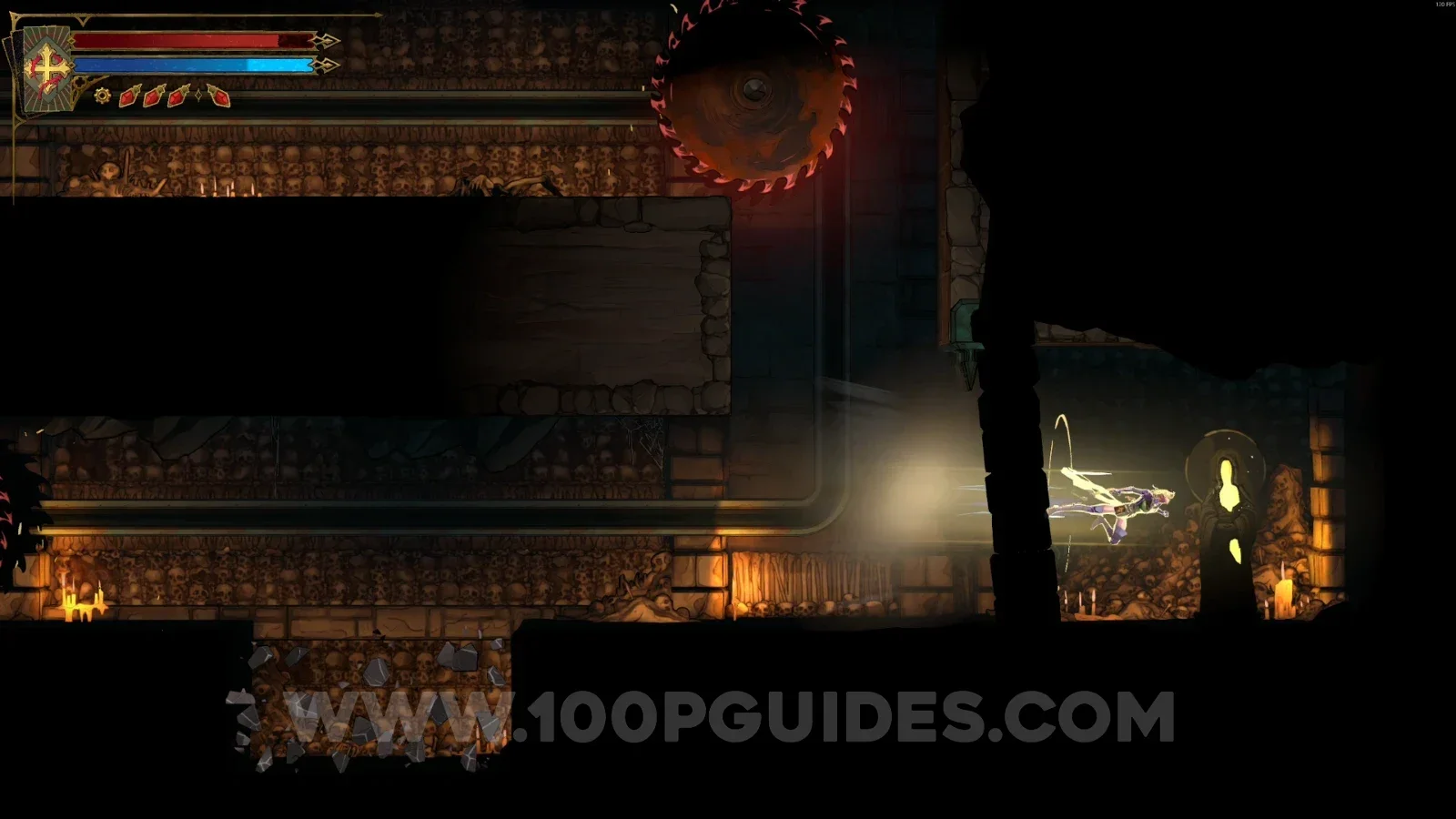 Castlevania Belmonts Curse Path Of The Abyss: XP Statue #47, opened with the lever at the top