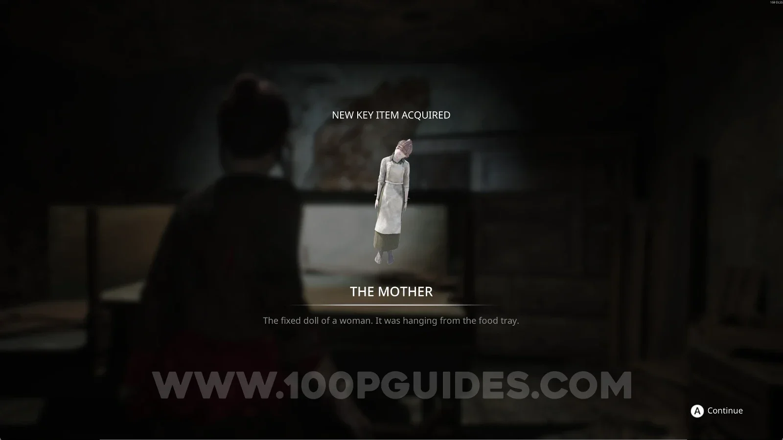 Remothered: Red Nuns Legacy: The Mother key item obtained after repairing the Broken Doll