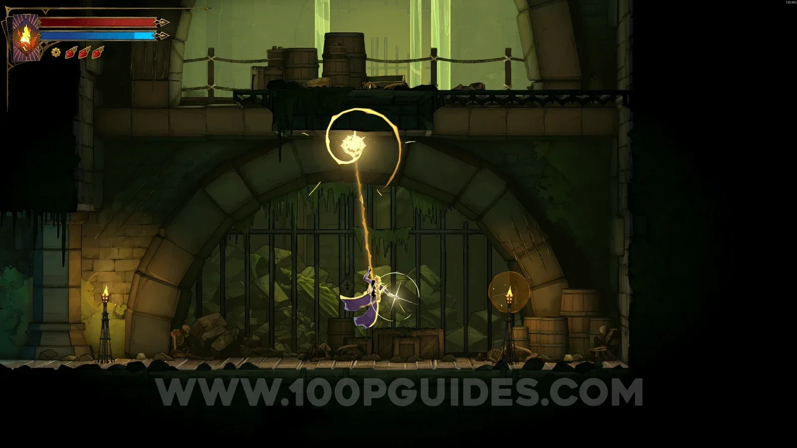 Castlevania Belmonts Curse Abandoned Sewers: Arcane Power #1 Arcane Whip obtained after The Fallen