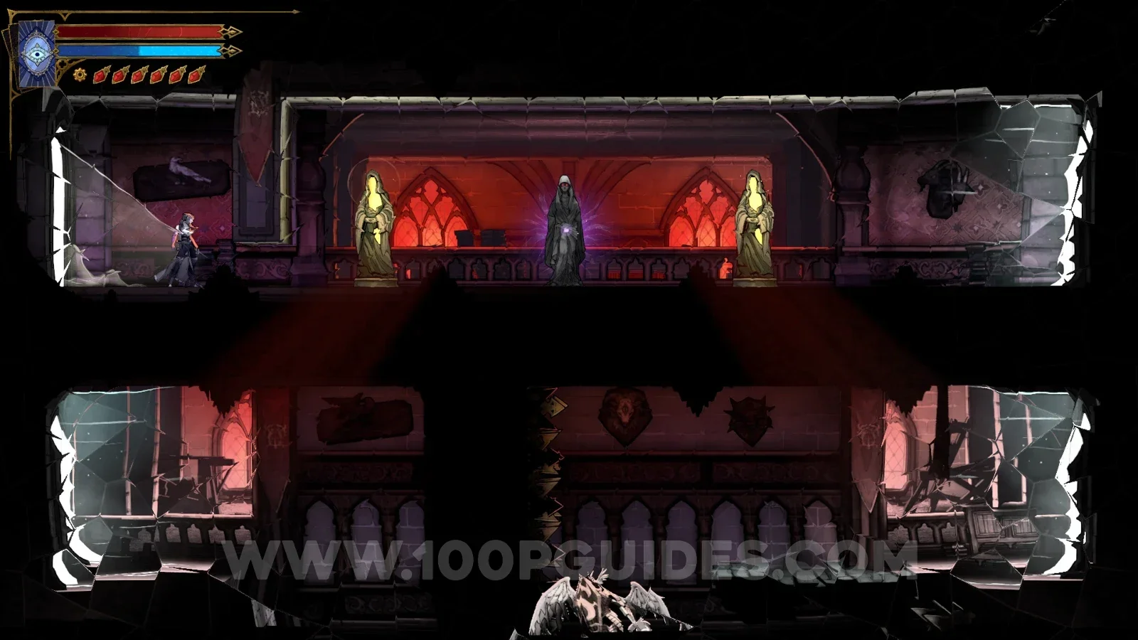 Castlevania Belmont's Curse: The Reflection Deceives clue found on the Steps Of Misdirection
