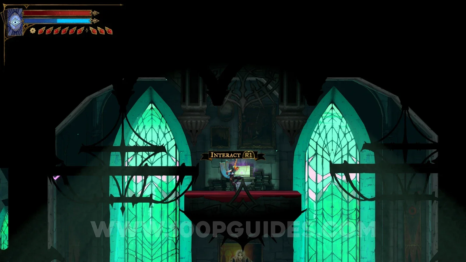 Castlevania Belmont's Curse: the Carmilla In The Library clue found in Brauner's Atelier