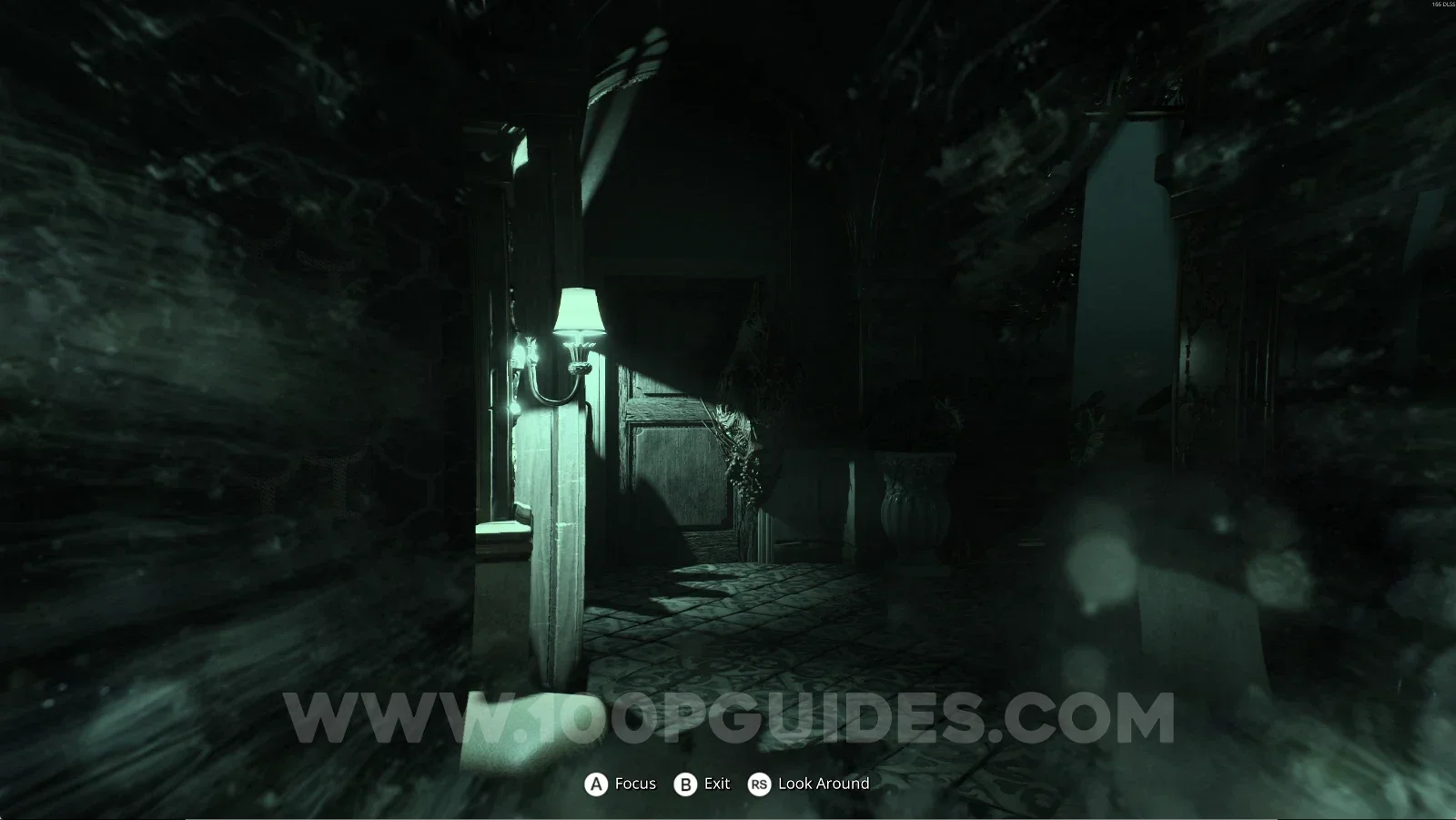 Remothered: Red Nuns Legacy Library: revealing the door on the left with the mirror