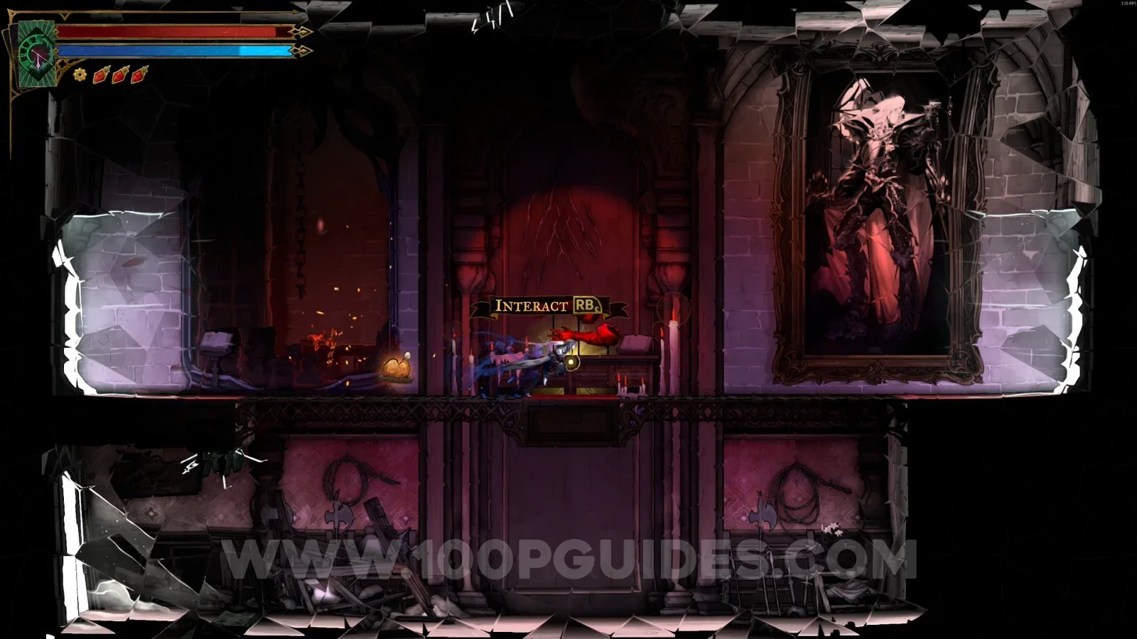Castlevania Belmonts Curse Hall Of Mirrors: grabbing Bernhard's Wrath in the area it is teleported to
