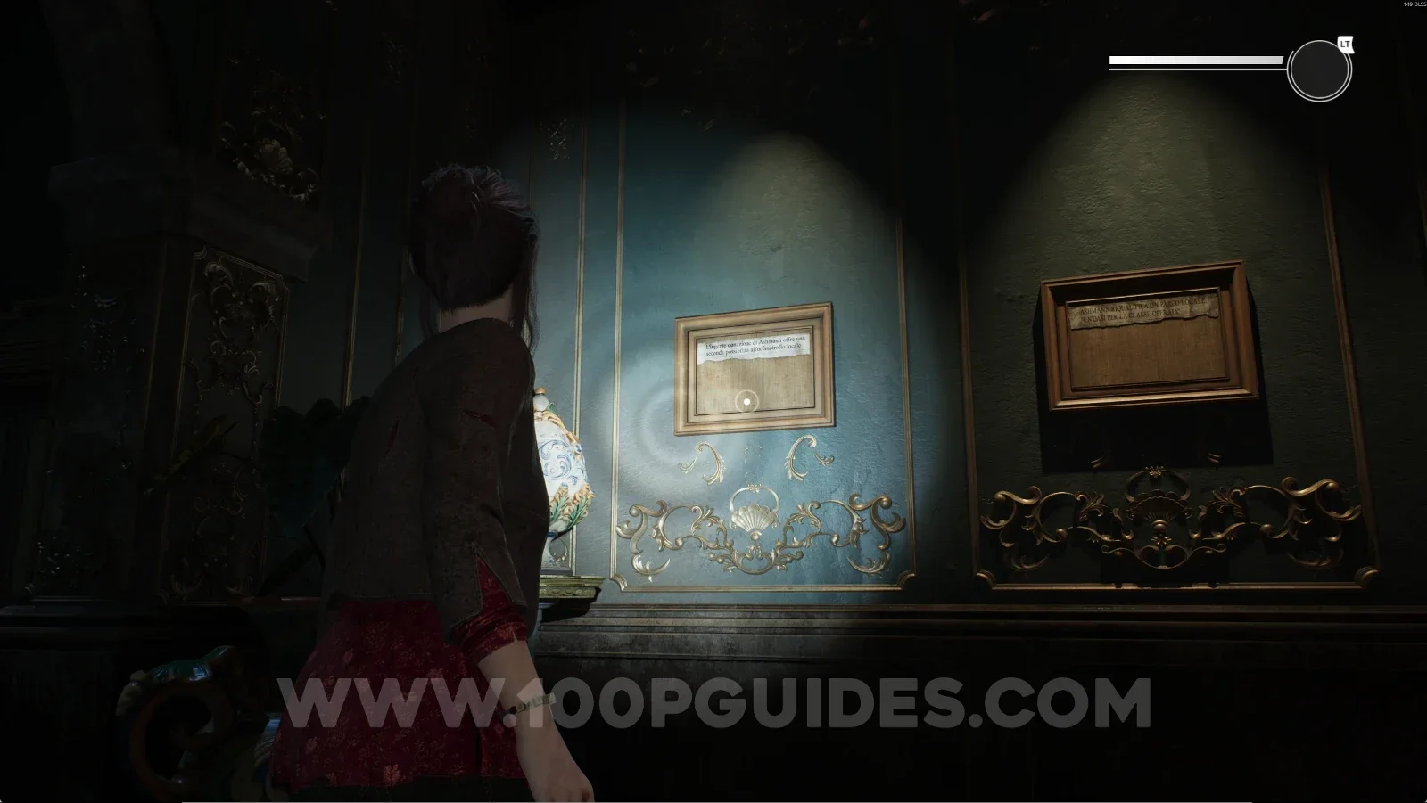Remothered: Red Nuns Legacy: the first painting on the wall behind the Library door